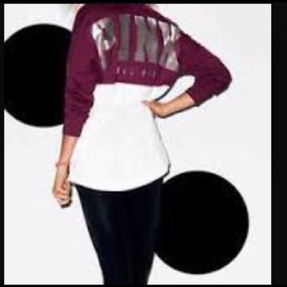 Maroon varsity hoodie