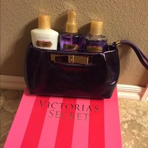 Victoria Secret Makeup Bag with fragrances