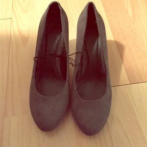 Suede Grey Dress Shoes
