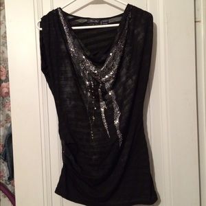 Miss Me sleeveless shirt