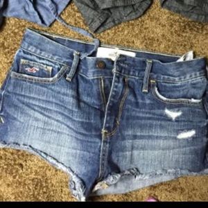 Hollister high wasted shorts