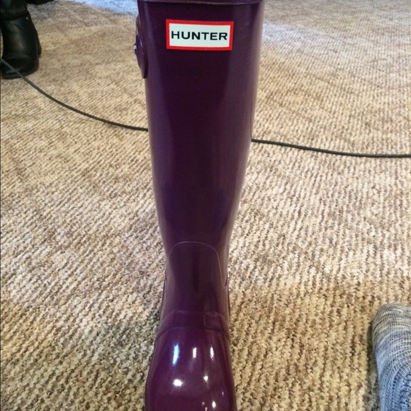 Hunter rain boots sz 7