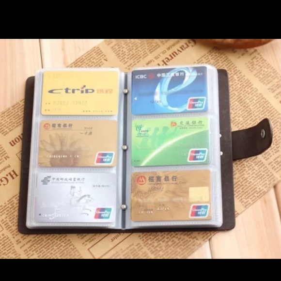 Credit card holder