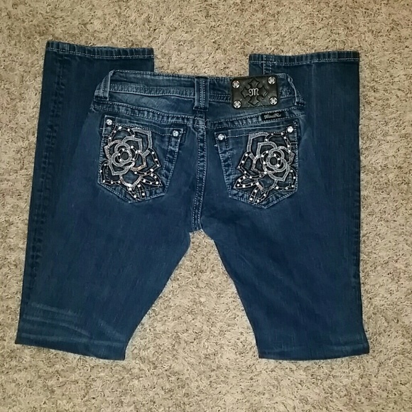 Miss Me jeans, like new. Size 26 Boot cut