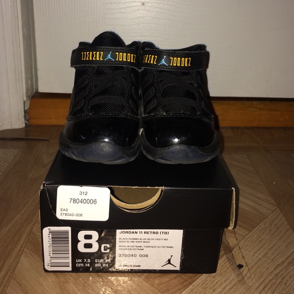 Toddler 👶 Jordan Gamma 11's 8C