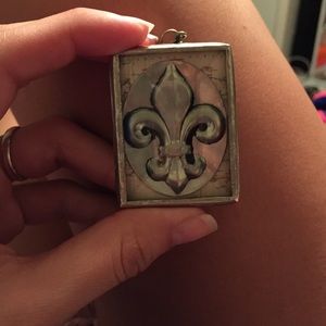 Fleur de Lis big charm