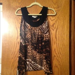 Cheetah tank top