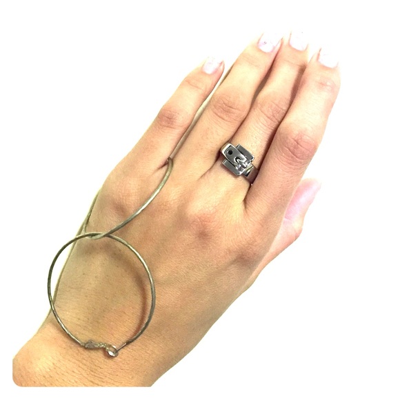 RESERVED Michael Kors Silver Tone Ring RESERVED
