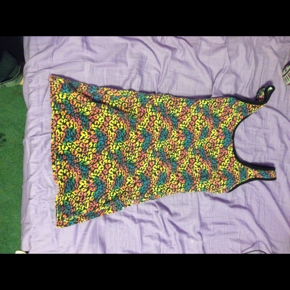 A leopards squinted tank top