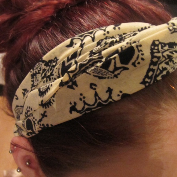 Crown Print Headband