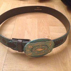 Genuine leather belt