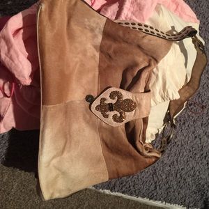 Bridget Shuster beautiful pony haired large bag