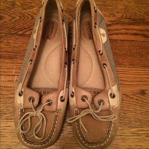 Sperry Angelfish slip on boat shoe, 8 EUC!!