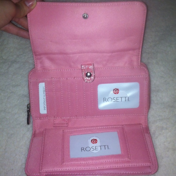 Rosetti Purse/satchel, Pink faux snake skin - Picture 3 of 4