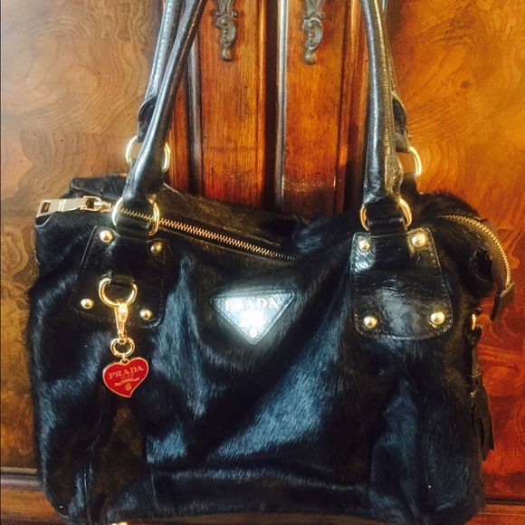 AUTHENTIC PRADA FUR PONY HAIR TOTE Limited Edition