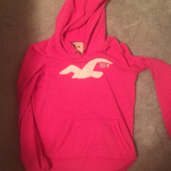 Pink Hollister Hoodie