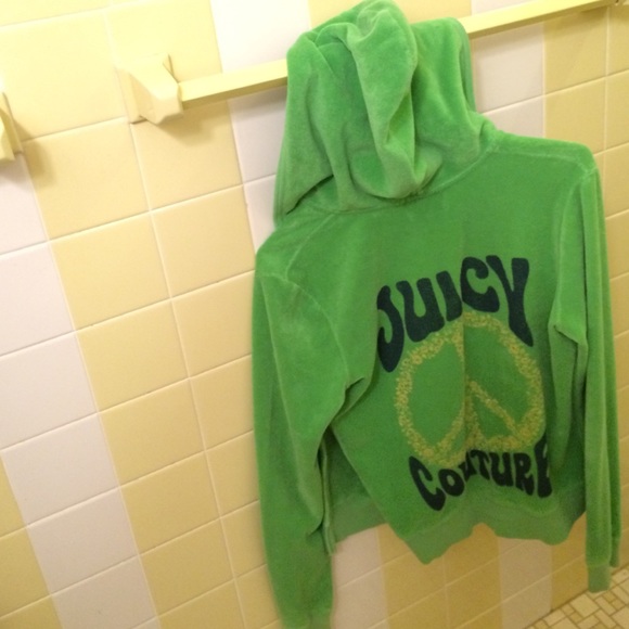 Juicy Couture Green Sweatshirt