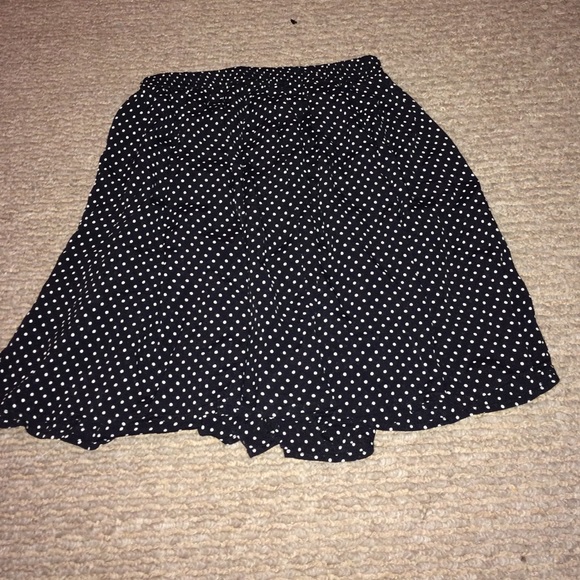 Brandy polka dot skirt