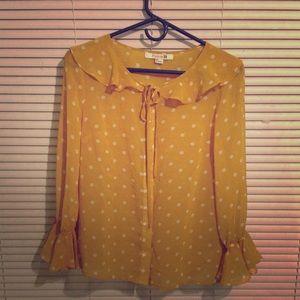Yellow blouse