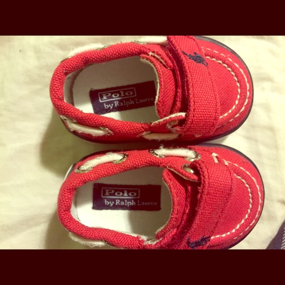 Authentic infant Ralph Lauren Polo shoes