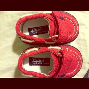 Authentic infant Ralph Lauren Polo shoes