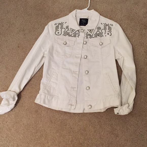 White Jean Jacket