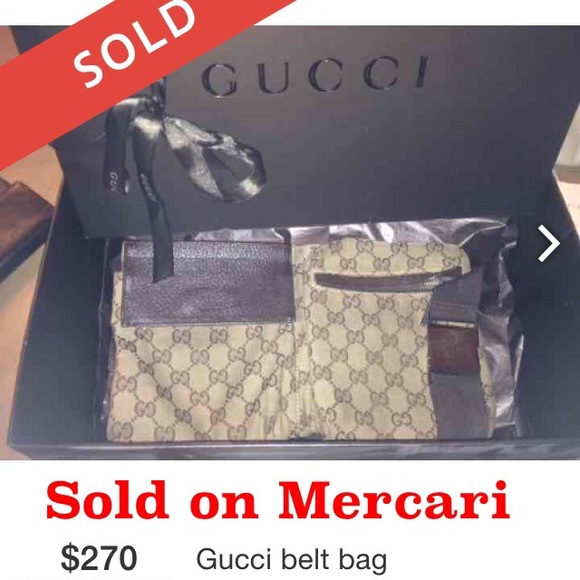 ❗️SOLD❗️Gucci belt bag authentic