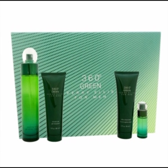 360 Green Perry Ellis Men's Cologne Gift Set