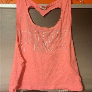 PINK CROP TOP