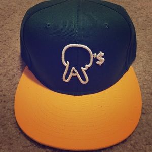 Piece Sign Oakland A's Hat  Inspired