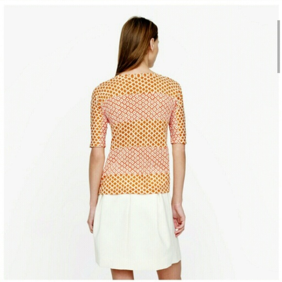 ❌S O L D❌J. Crew Mixed Print Tee - Picture 2 of 4