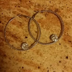 EXPRESS SILVER HOOPS
