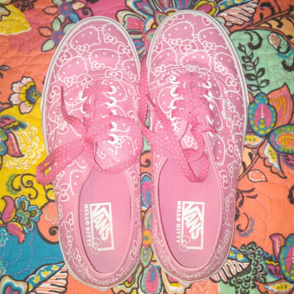 Pink Hello Kitty Vans