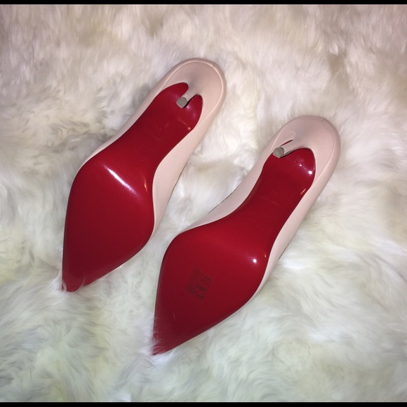 Sold Christian louboutin princess nude heels 100mm - Picture 3 of 4
