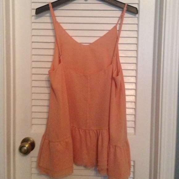 ❤️SOLD❤️Peach grace dress - Picture 3 of 4