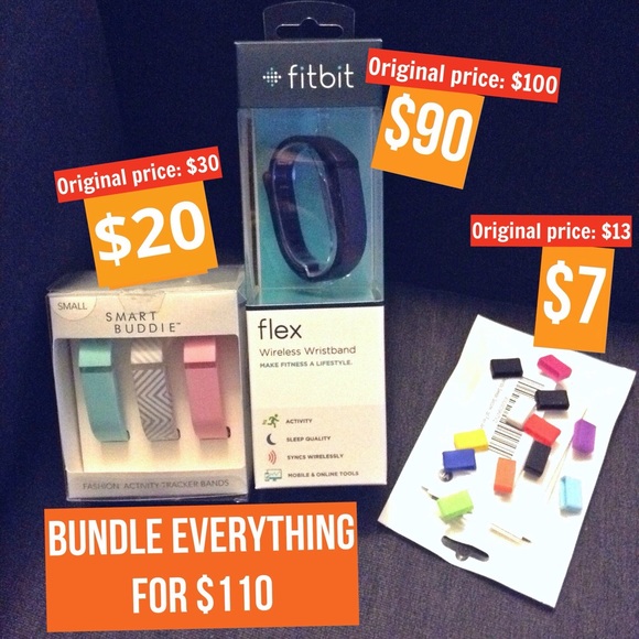Fitbit flex Bundle! Brand New!