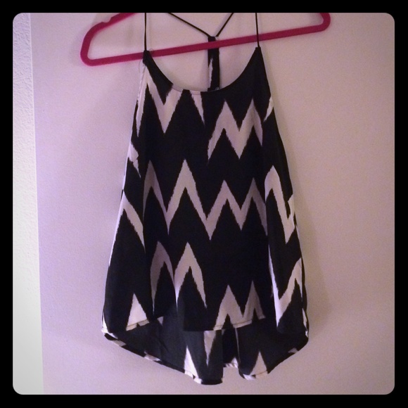H&M Tops - Razor back, boho tank