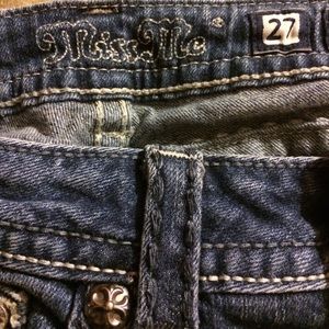 Skinny light wash jeans