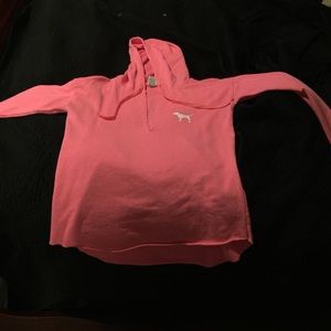 VS PINK hoodie and vneck