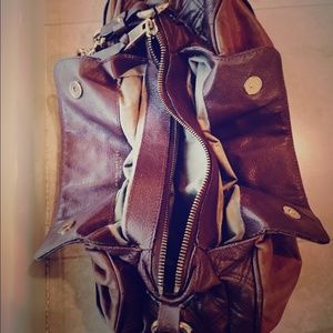 Marc Jacobs Brown Leather Hobo Purse (Authentic)