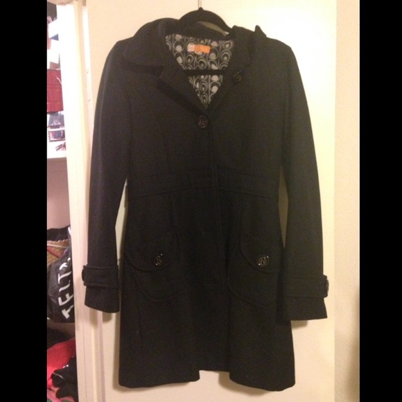 Black Wool Coat