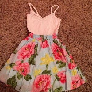 Hollister Floral strap dress