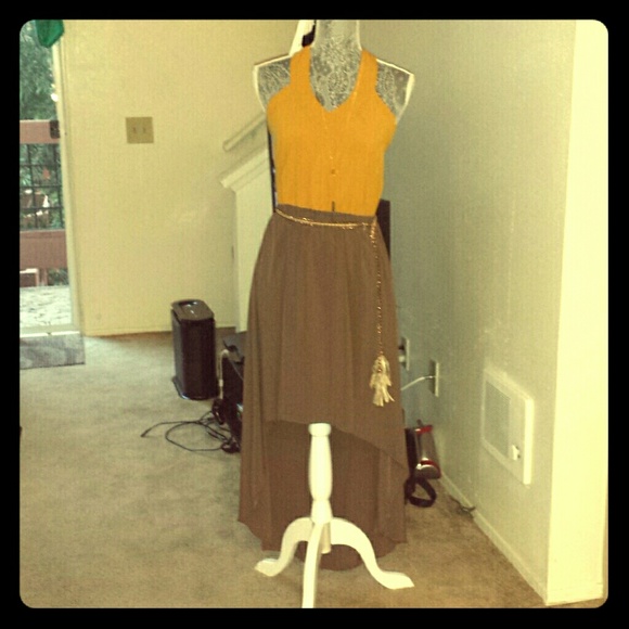 Beautiful Hi-Lo Dress.