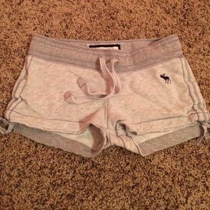 Abercrombie grey cotton shorts