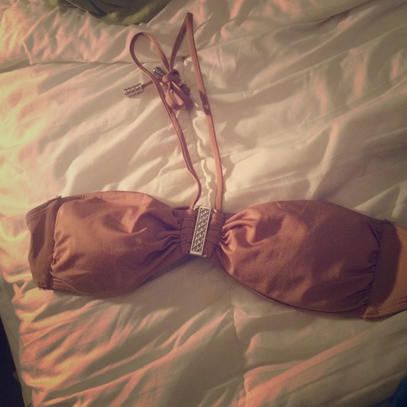 Tan/ light brown H&M bikini top