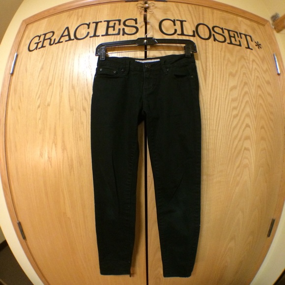 Bullhead Black Denim Skinny Jeans