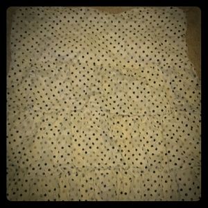 Polka dot halter top.