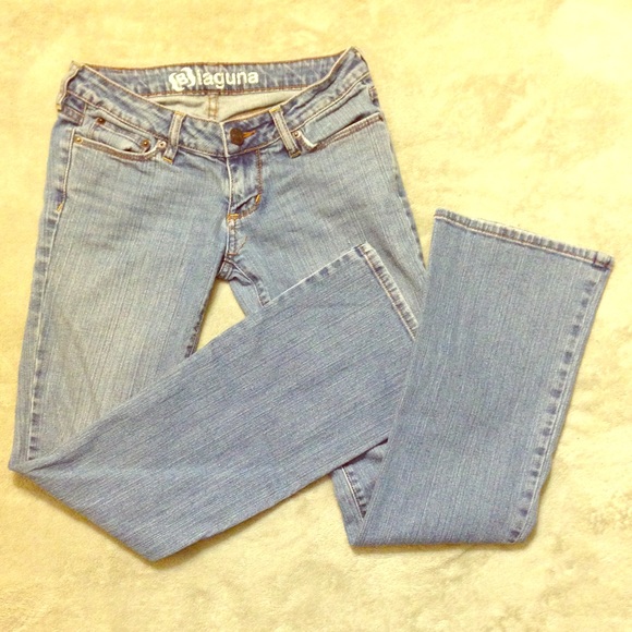 Light Wash Laguna Bootcut Blue Jeans