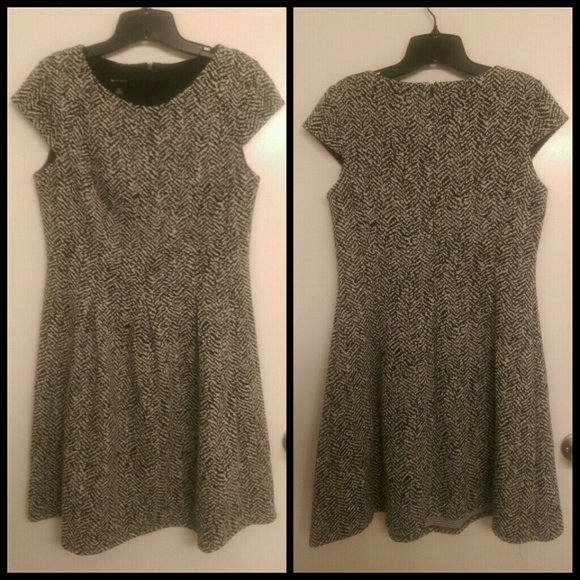 AB Studio, size 12, black/white short dress