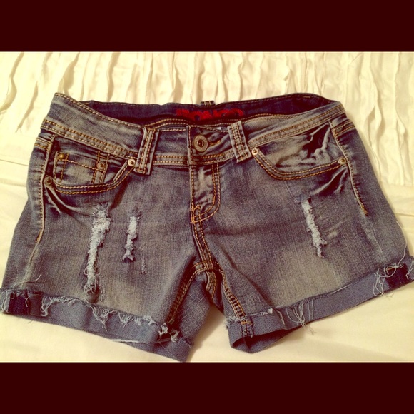 Bongo Brand Medium Wash Denim Shorts